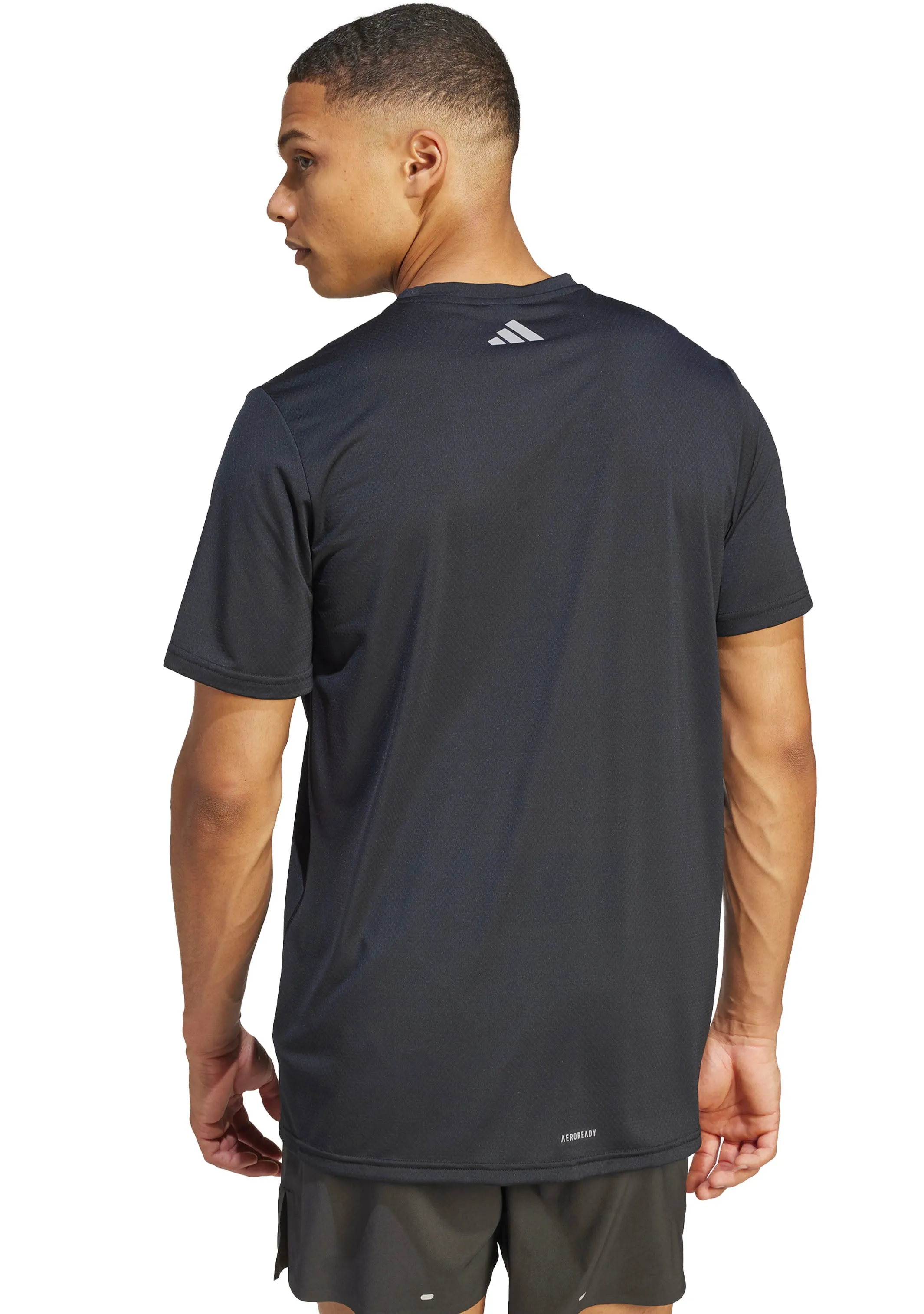 Adidas Mens Brand Love Run It Tee <br> HZ4512