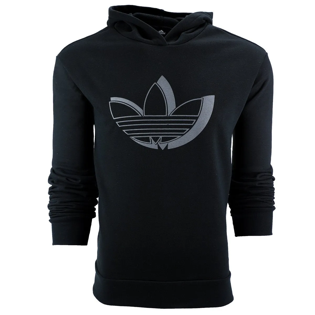 adidas Men's Trefoil Logo Performance Pullover Hoodie