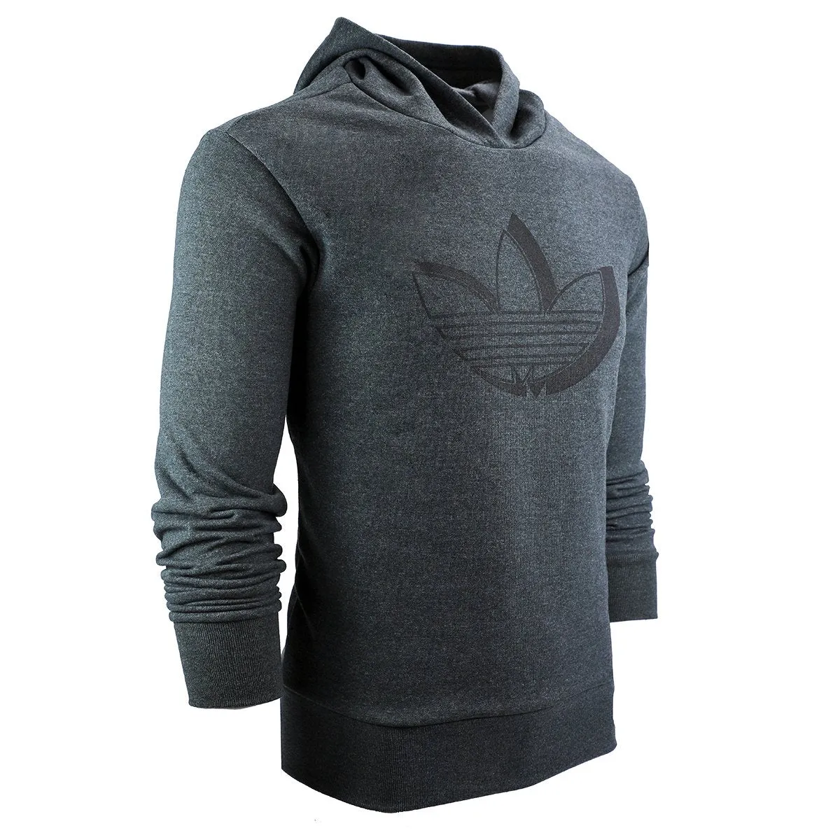 adidas Men's Trefoil Logo Performance Pullover Hoodie