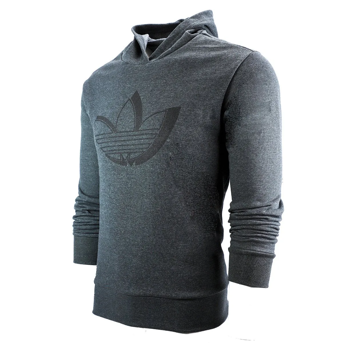 adidas Men's Trefoil Logo Performance Pullover Hoodie