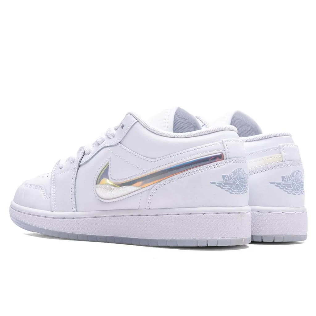 Air Jordan 1 Low SE (GS) - White/Ice Blue