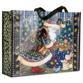 Animals Christmas Large Shopping Tote