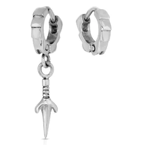 Asymmetrical Kunai Earrings