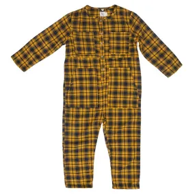 Atticus Jumpsuit, Mustard Plaid