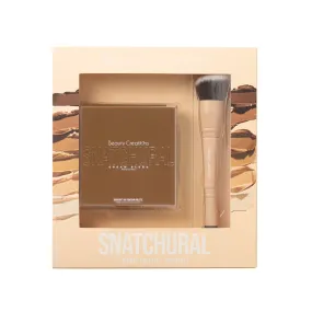 BEAUTYCREATIONS Snatchural Bronze Palette Brush Set Paleta de Contornos y Iluminadores