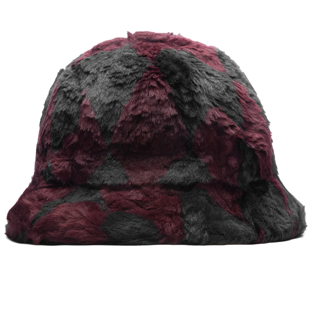 Bermuda Hat Argyle - Navy/Bordeaux