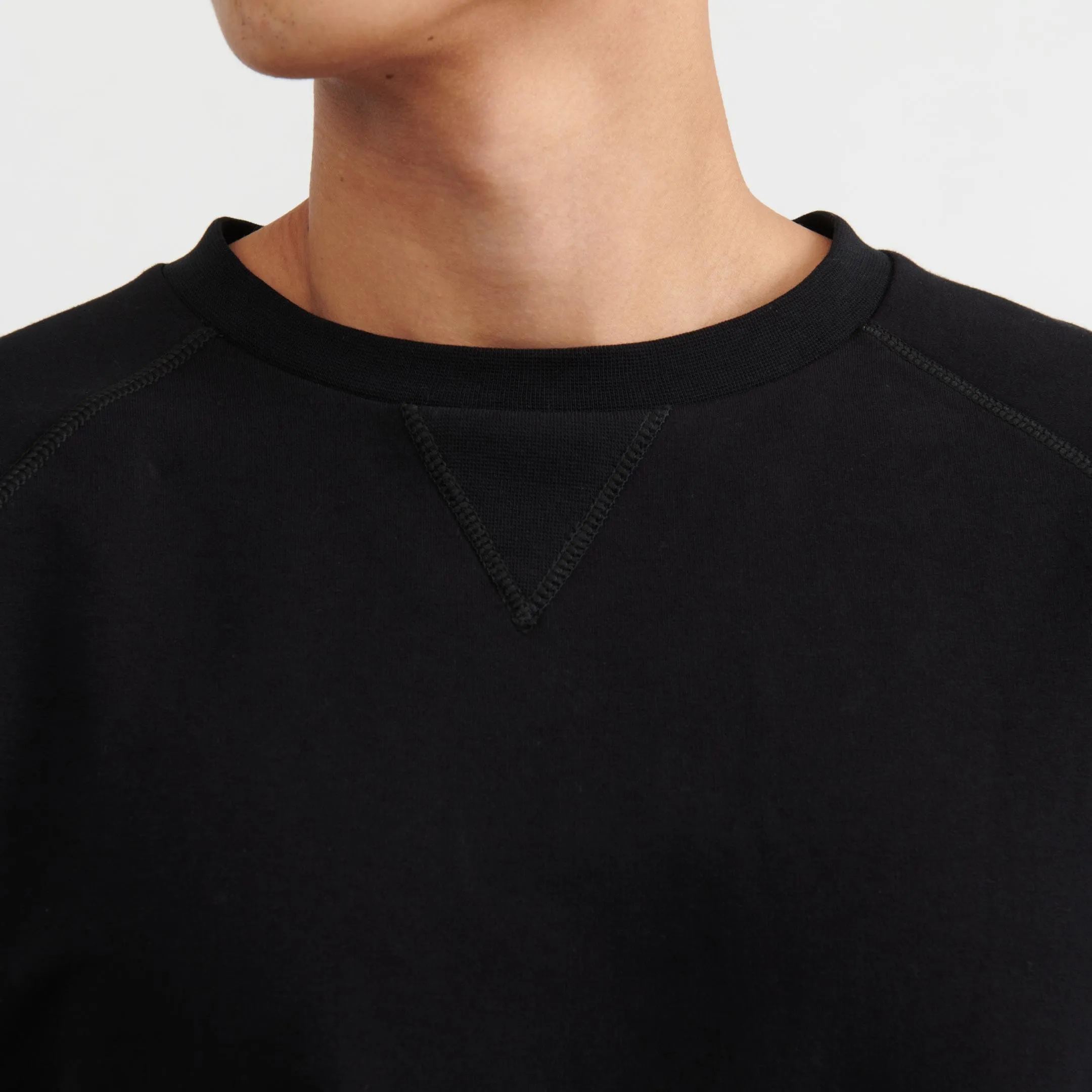 Black French Terry Sweatshirt