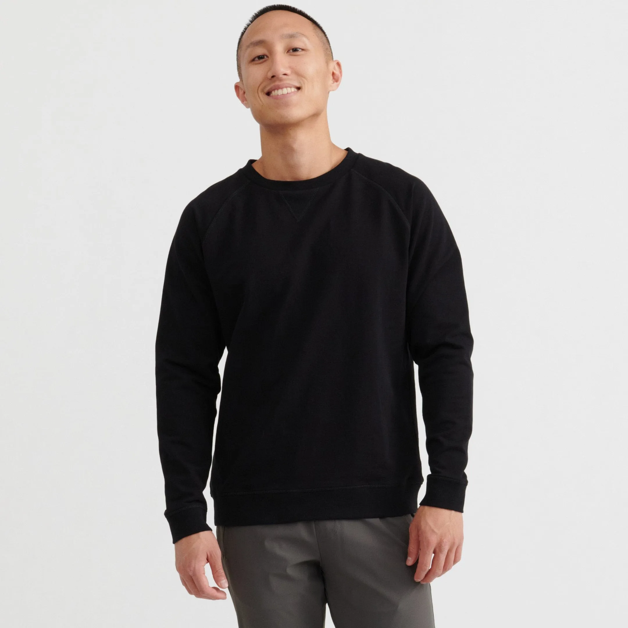 Black French Terry Sweatshirt