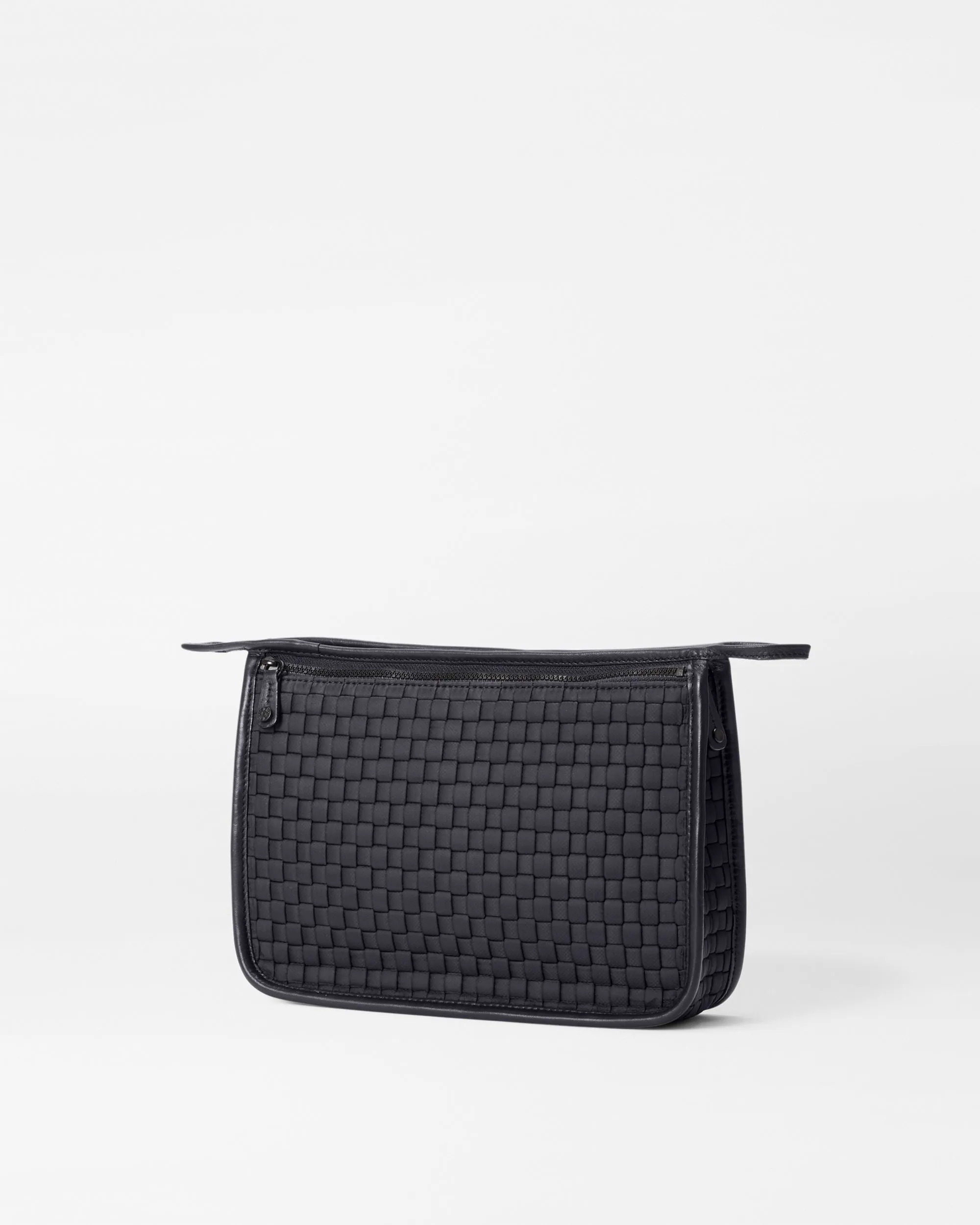 Black Woven Clutch