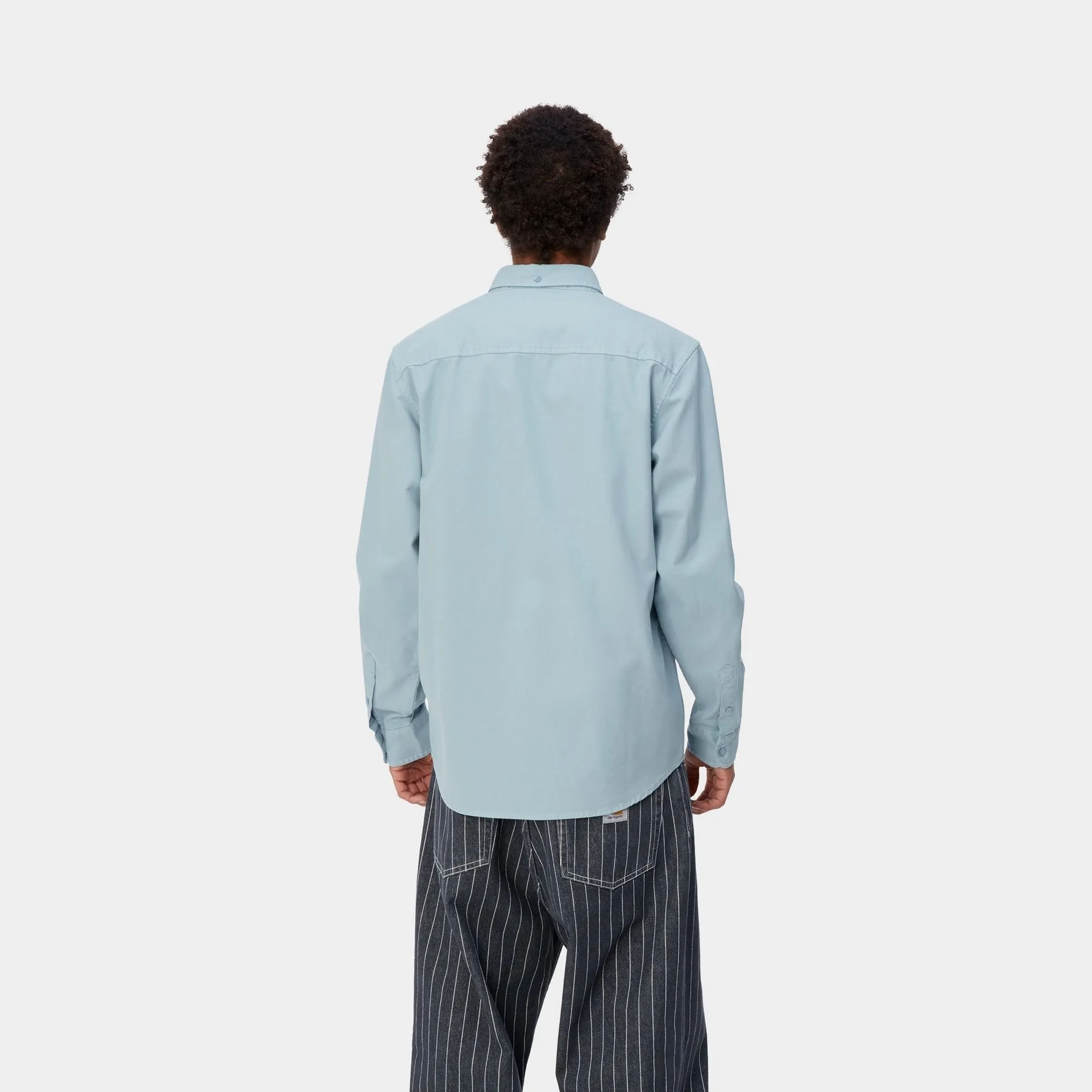 Bolton Shirt | Frosted Blue (garment dyed)