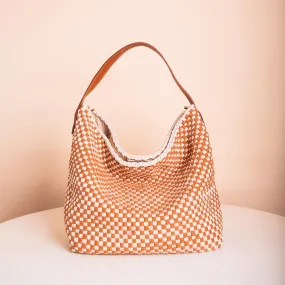 Buslo Checkerboard Tan & Beige