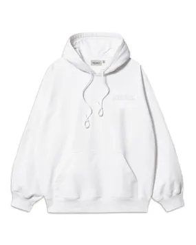 Carhartt Wip Hooded Babybrush Duck Sweat White