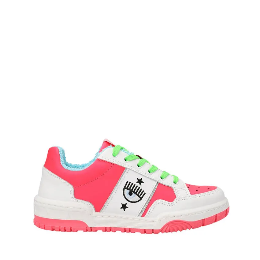 CHIARA FERRAGNI SNEAKERS CF3002 ROSA FLUO