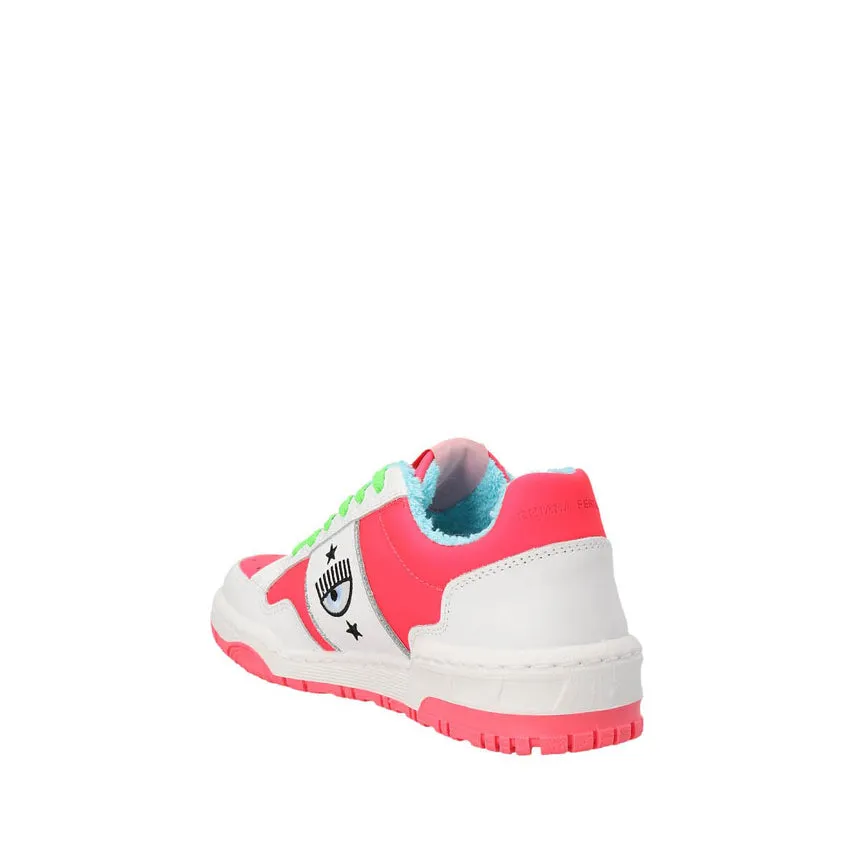 CHIARA FERRAGNI SNEAKERS CF3002 ROSA FLUO