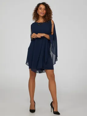 Chiffon Shift Dress