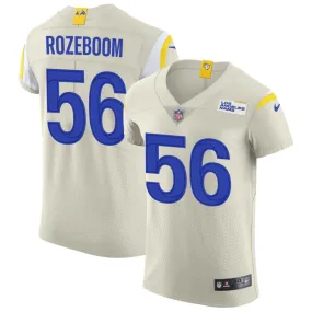 Christian Rozeboom Los Angeles Rams Nike Vapor Elite Jersey - Bone