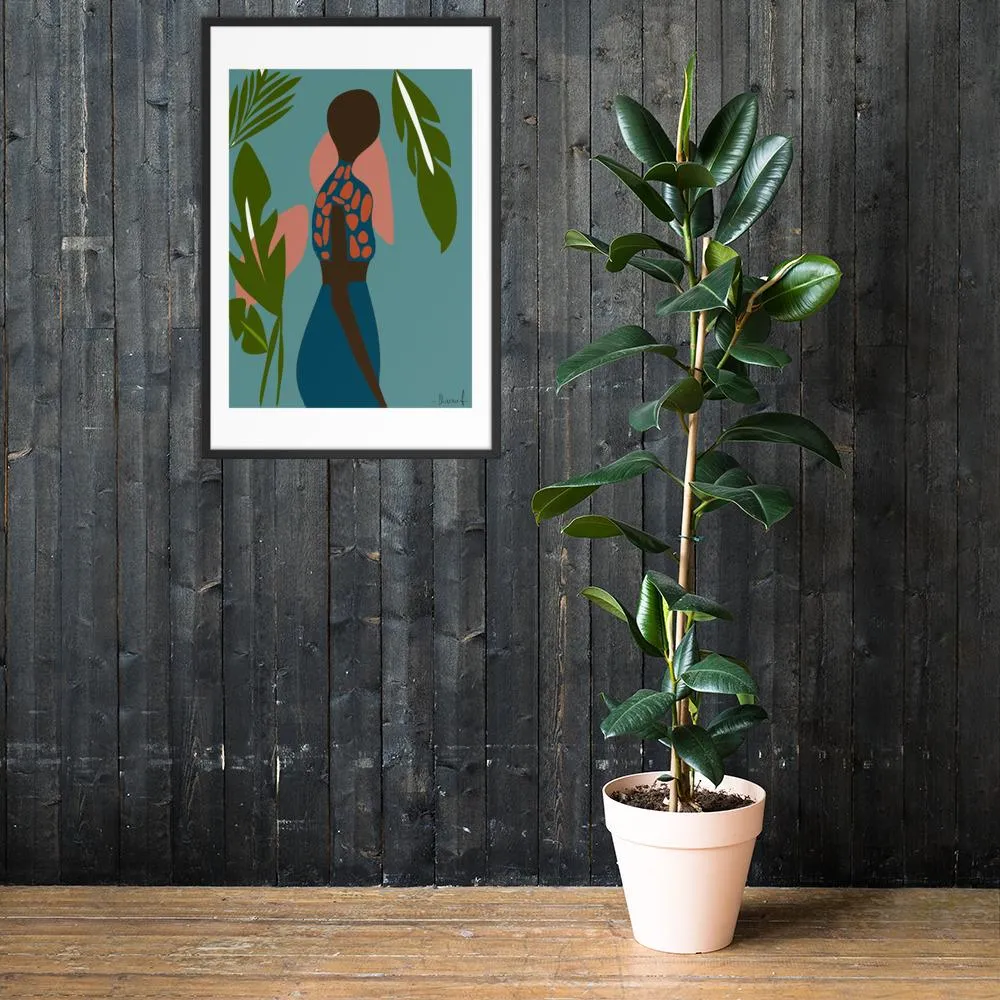 Dokhantu in Zanzibar | Framed Art Print