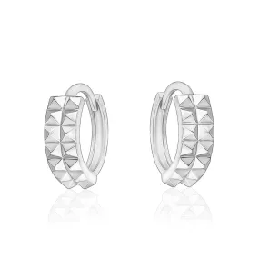 Double Spike Mini Hoops