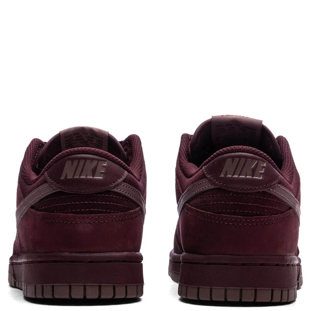 Dunk Low Retro Premium 'Bordeaux’ - Burgundy Crush/Plum Eclipse