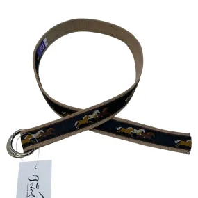 Eq Equestrian Belt in Brown/Horses - Small