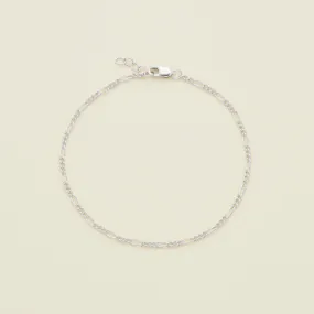 Figaro Chain Bracelet | Final Sale