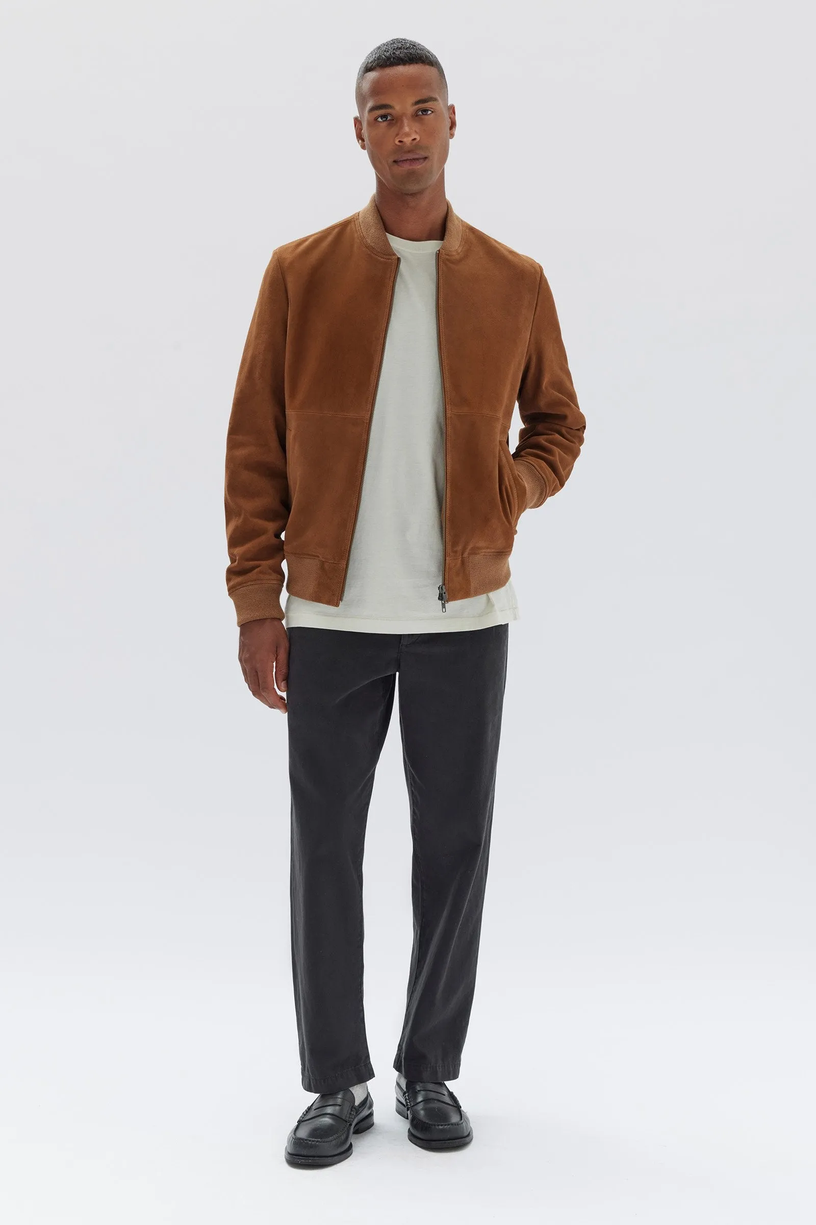 Finlay Suede Bomber