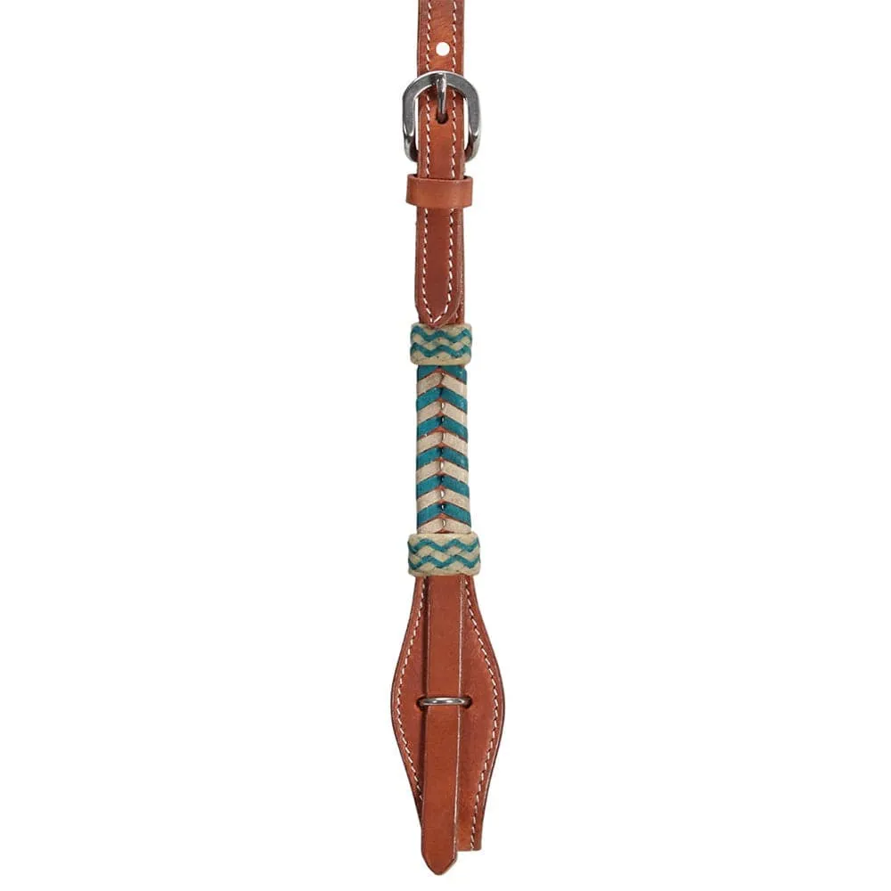 Fort Worth Headstall Aponi Turquoise Two-Tone