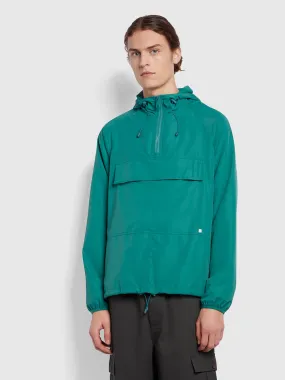 Glen Regular Fit Overhead Jacket In Mallard Green Farah GWQ