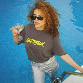 Glitterbox Yellow Choppy Logo T-Shirt