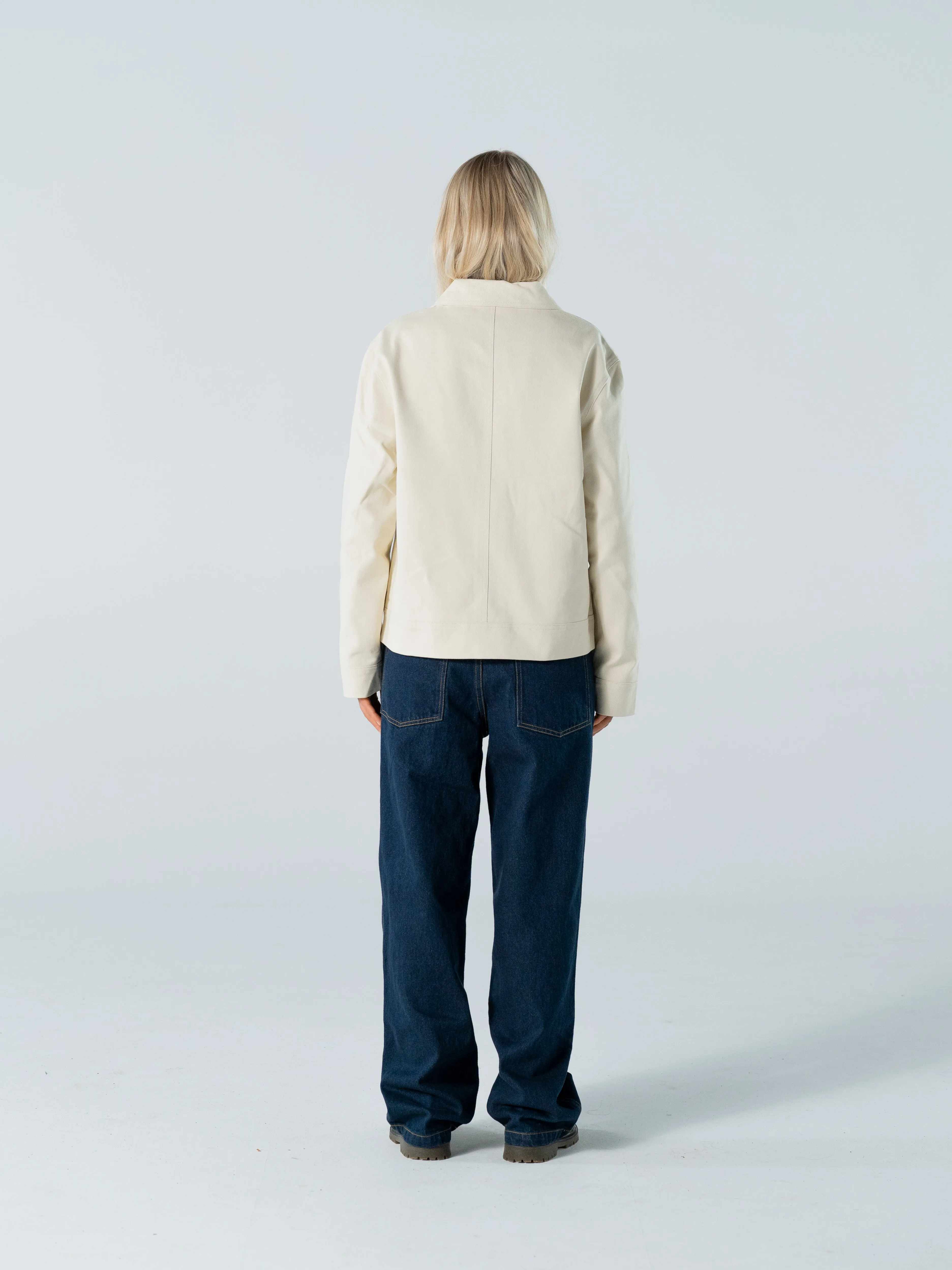 Globe Studios Denim Jacket 'Beige' (Globe club campaign)