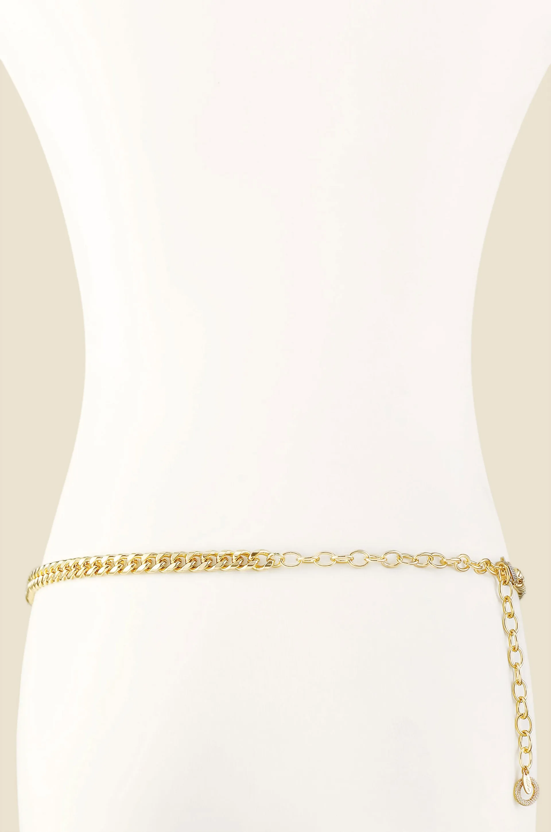 Gold Rush Chain Link Belt