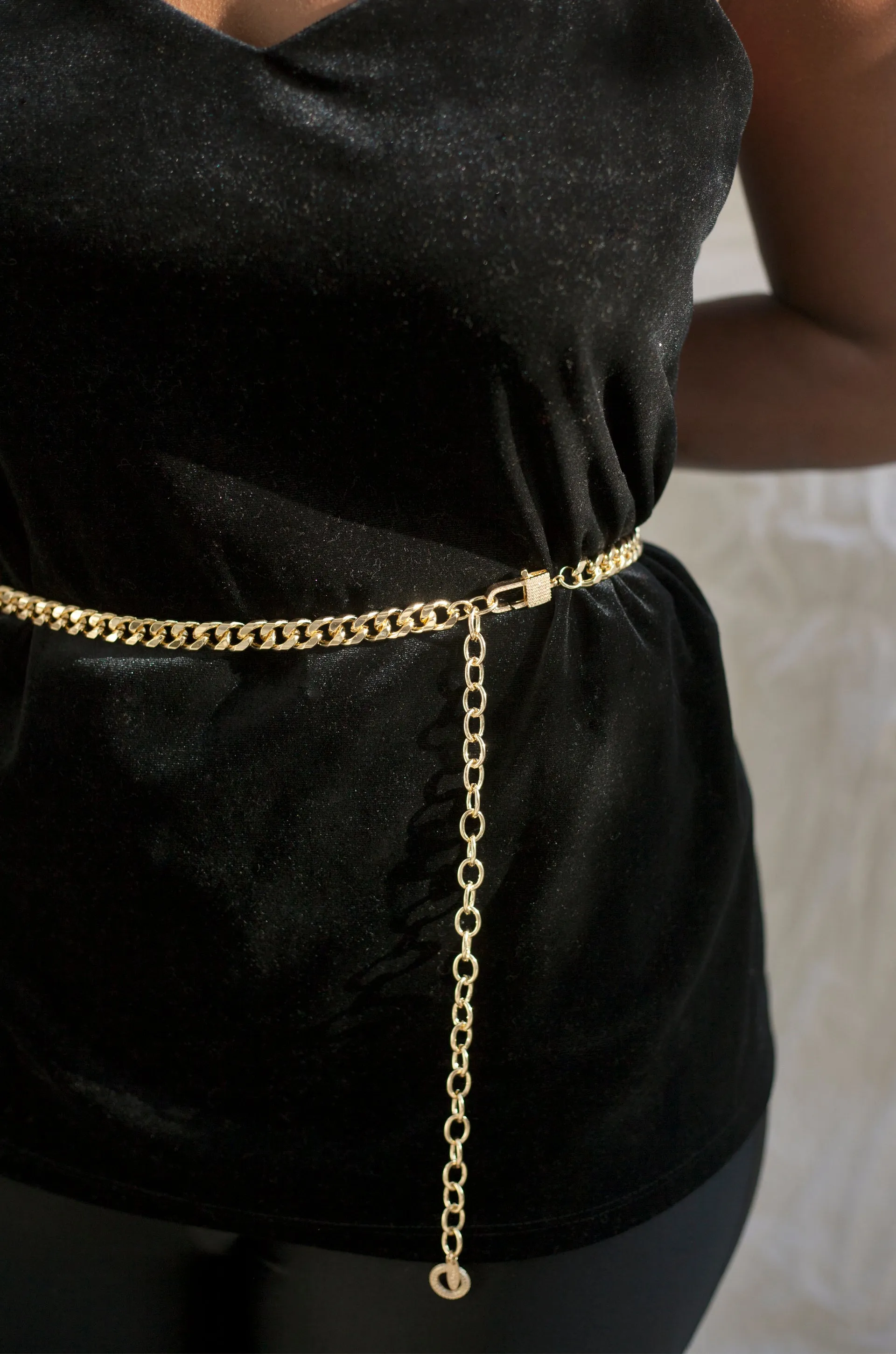 Gold Rush Chain Link Belt