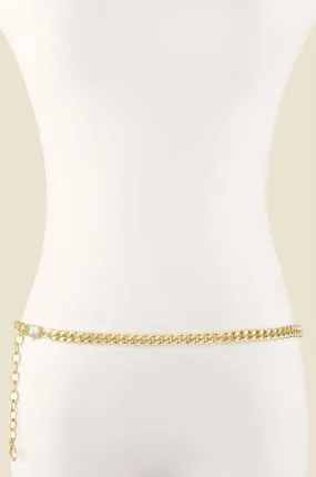 Gold Rush Chain Link Belt