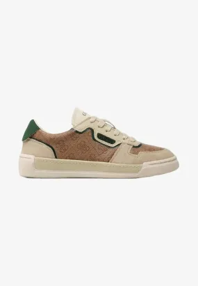 Guess Sneakers Strave Vintage Marrone Verde