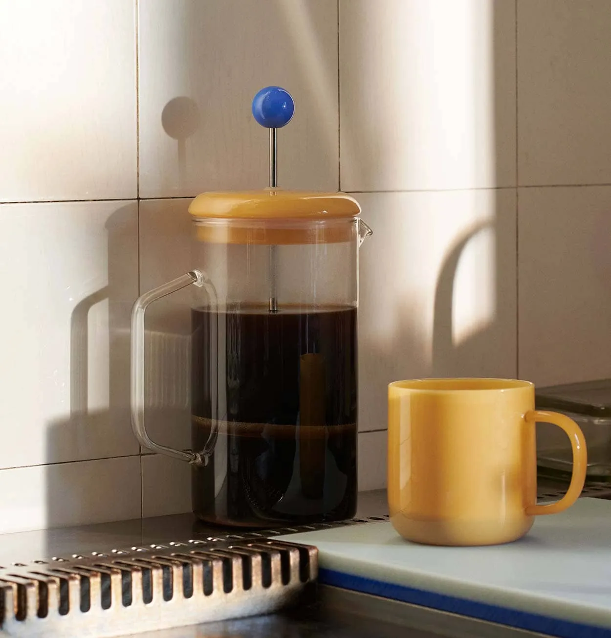 HAY French Press Brewer in Clear