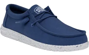 Hey Dude Wally Slub 40009 Mens Canvas Shoe