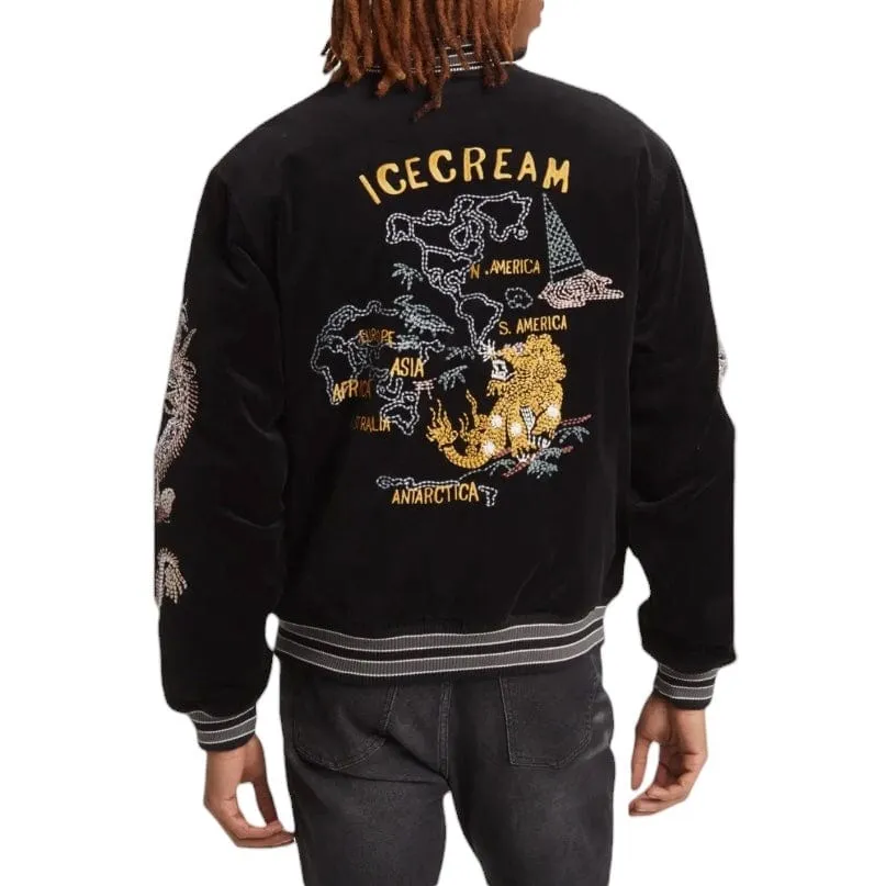 Ice Cream Skull Island Jacket (Black) 431-9402