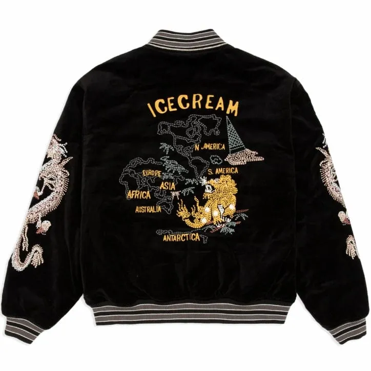 Ice Cream Skull Island Jacket (Black) 431-9402