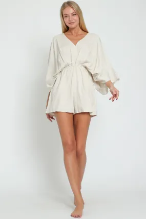 Kira Linen Romper