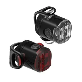 LEZYNE Femto USB Drive Bicycle Light Headlight and Taillight Set Black