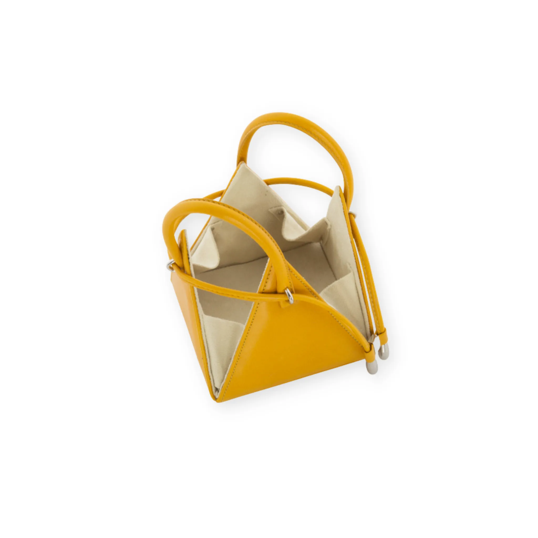 LIA Iconic Amber Leather Mini Bag