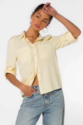 Lucia Pastel Yellow Shirt