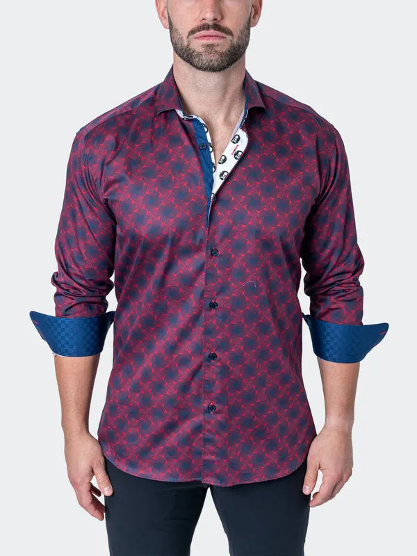 Maceoo Stretch Shirt | Einstein Crossover Red