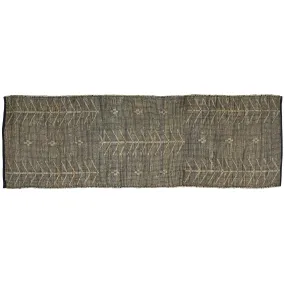 Malika Rug, Hemp, Black