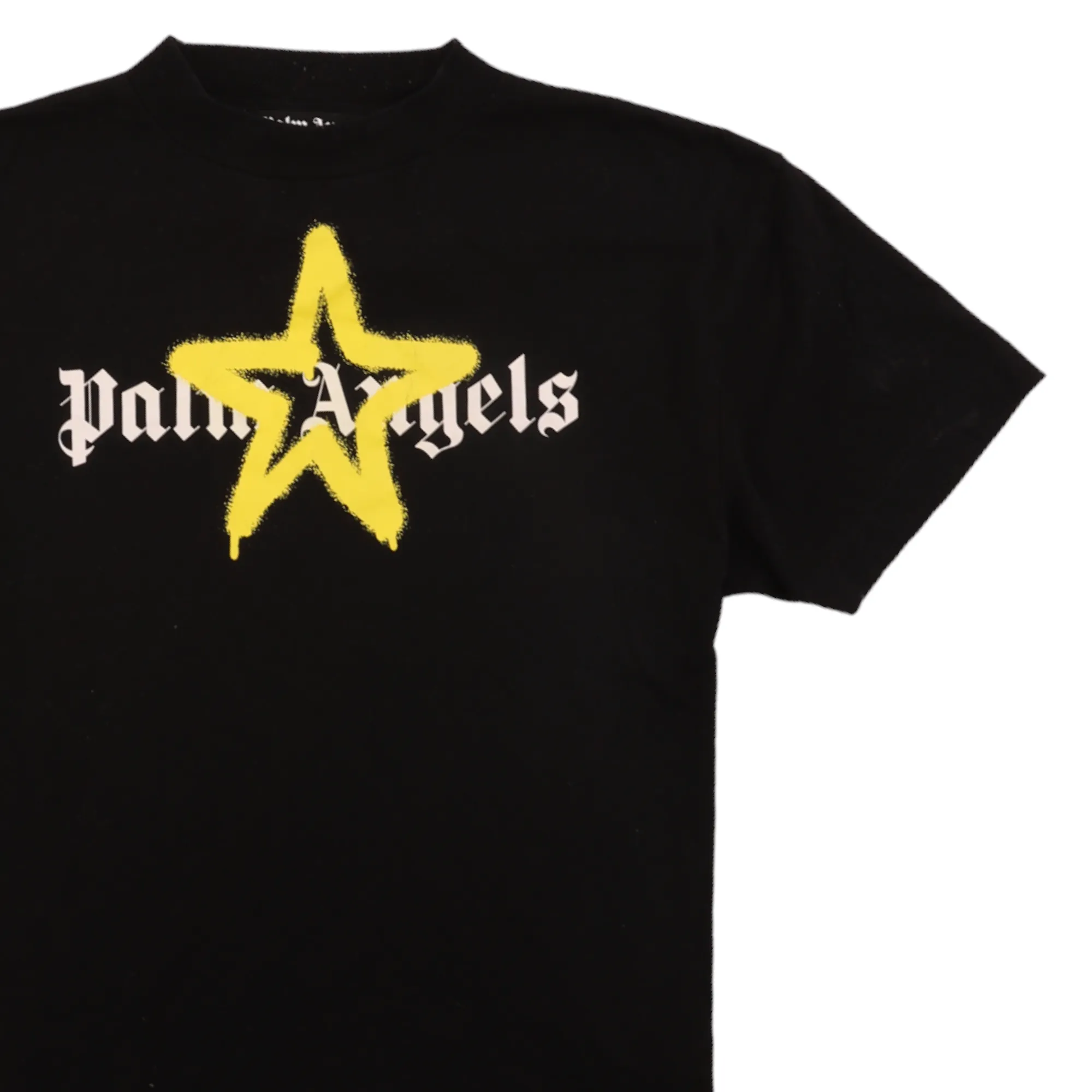 Men's Star Logo T-Shirt Black Size S