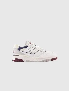 NEW BALANCE 550 "WHITE BURGUNDY"