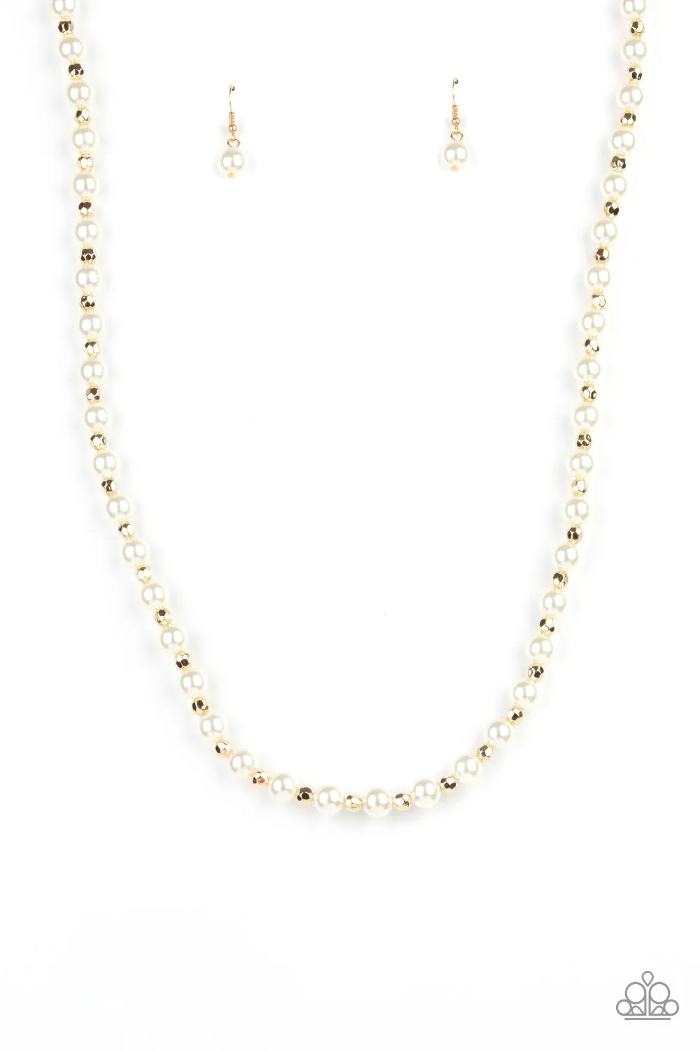 Paparazzi Nautical Novelty - Gold Necklace