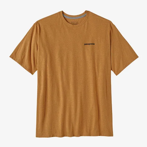 Patagonia Men's P-6 Logo Responsibili-Tee - P-6 Outline: Golden Caramel