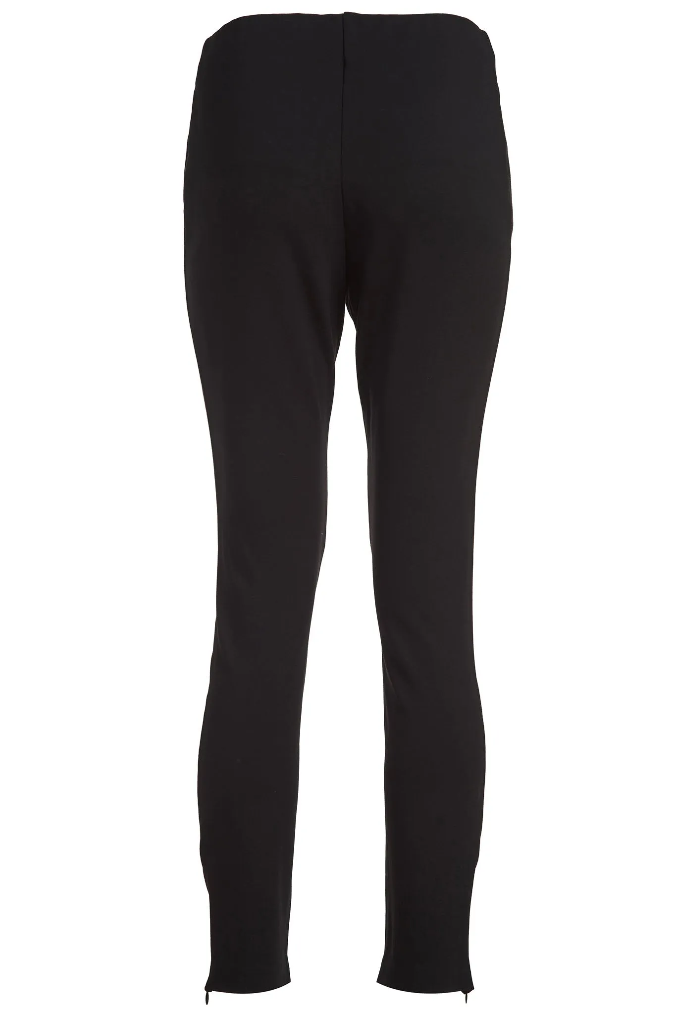 Perfect Black Pants - The Thompson Matte Suede Stretch Pant