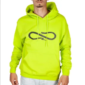 Propaganda Logo Hooded Sweatshirt 21FWPRFE503-29 lime